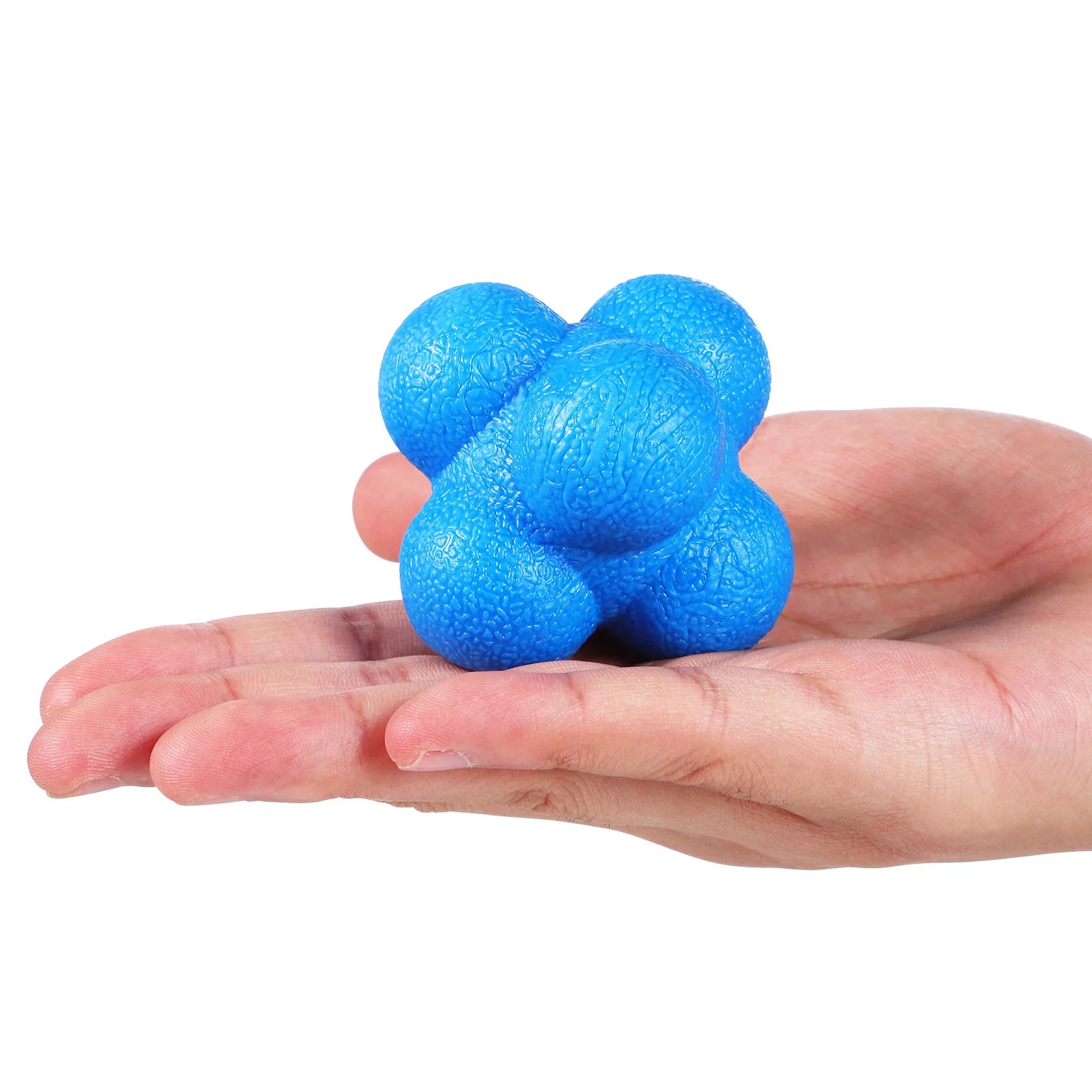 6 Pcs Reaction Ball Bounce Ball Reflex Equipment Agility Balls Fitness Balls Exercise Aids Sports Gear Training Accessories Six