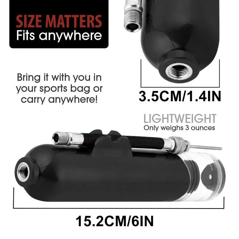 Sport Pump Portable Soccer Air Pump Ball Pump For Sports Balls Volleyball Football Accessories Equipment Inflation Devices &