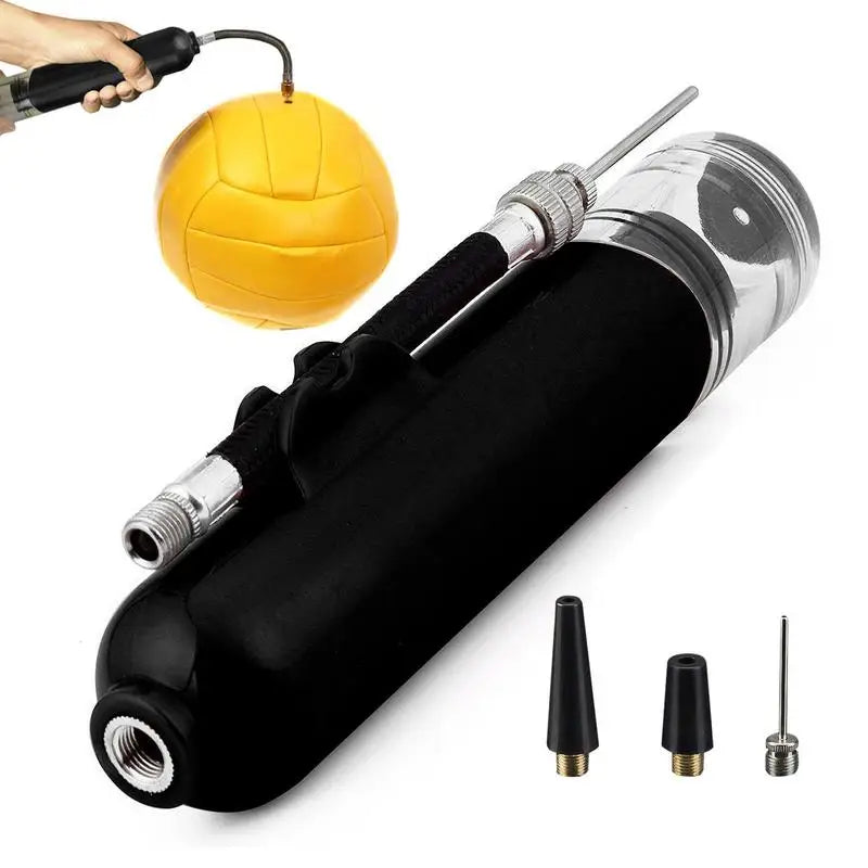 Sport Pump Portable Soccer Air Pump Ball Pump For Sports Balls Volleyball Football Accessories Equipment Inflation Devices &