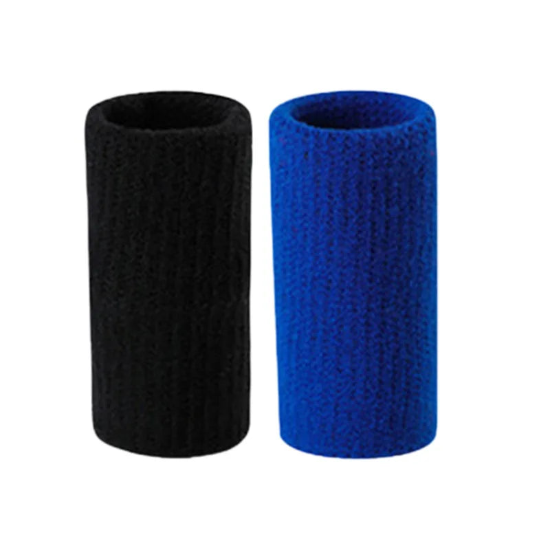 Sports Finger Guard Finger Sleeve Basketball Protective Sleeve Wicks Sweat Volleyball Anti-slip Joint Sprain Bandage Protector