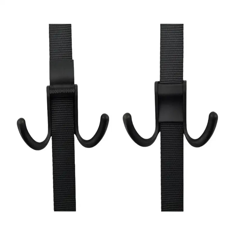 Hockey Portable Gear Rack Strap Organizer Hockey Gear Hanger Portable Drying Rack with 12 Hooks Hockey Equipment Strap Sports