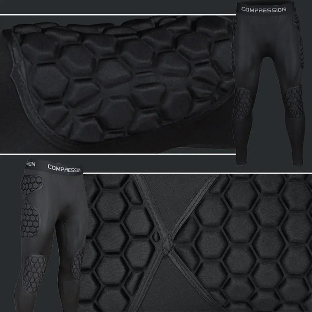 Sports Safety Protection Thicken Gear Soccer Goalkeeper Jersey T-Shirt Outdoor Elbow Football Jerseys Vest Padded Protector