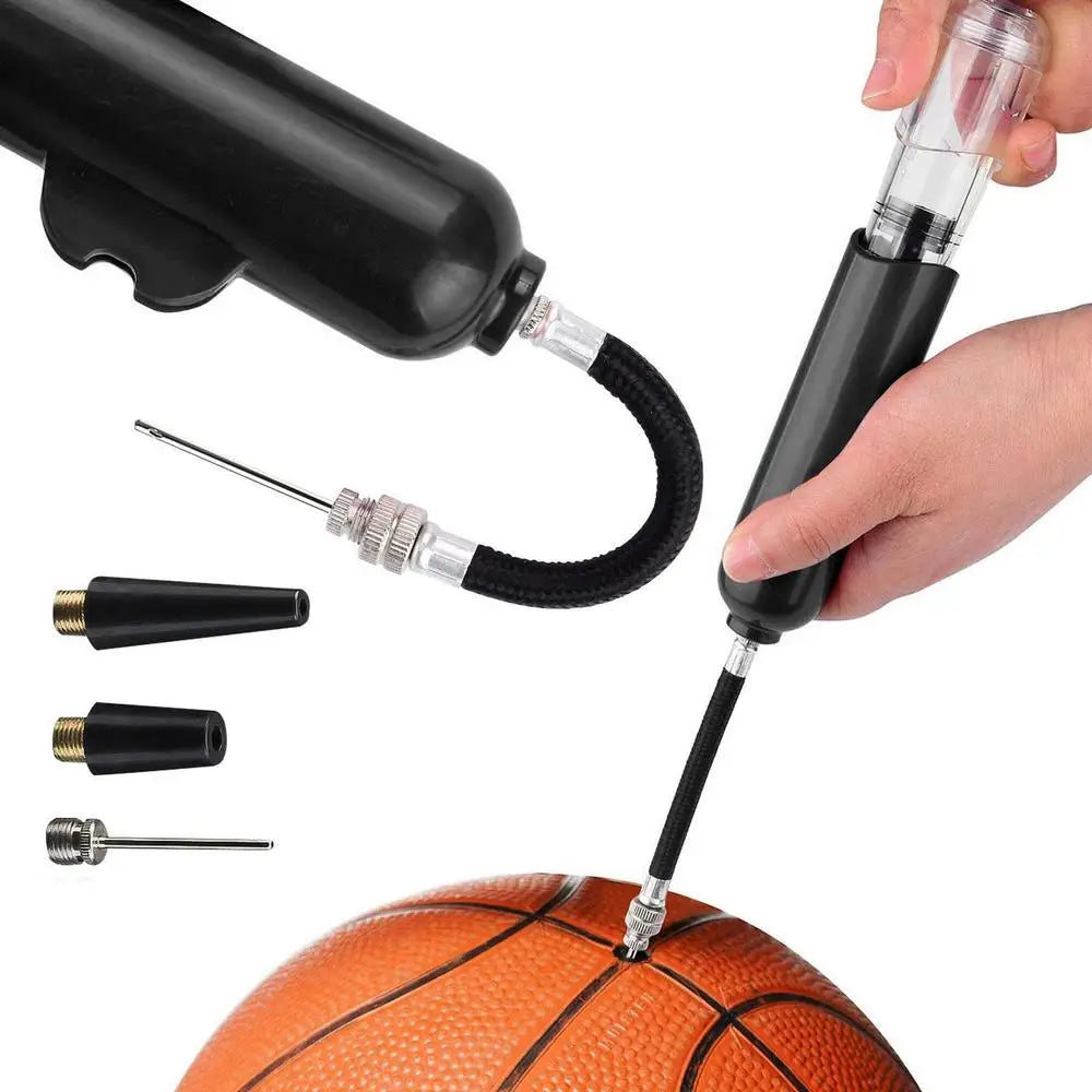 Sport Pump Portable Soccer Air Pump Ball Pump For Sports Balls Volleyball Football Accessories Equipment Inflation Devices &