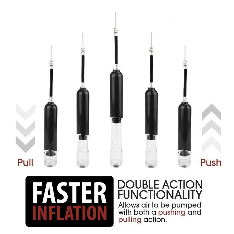 Sport Pump Portable Soccer Air Pump Ball Pump For Sports Balls Volleyball Football Accessories Equipment Inflation Devices &