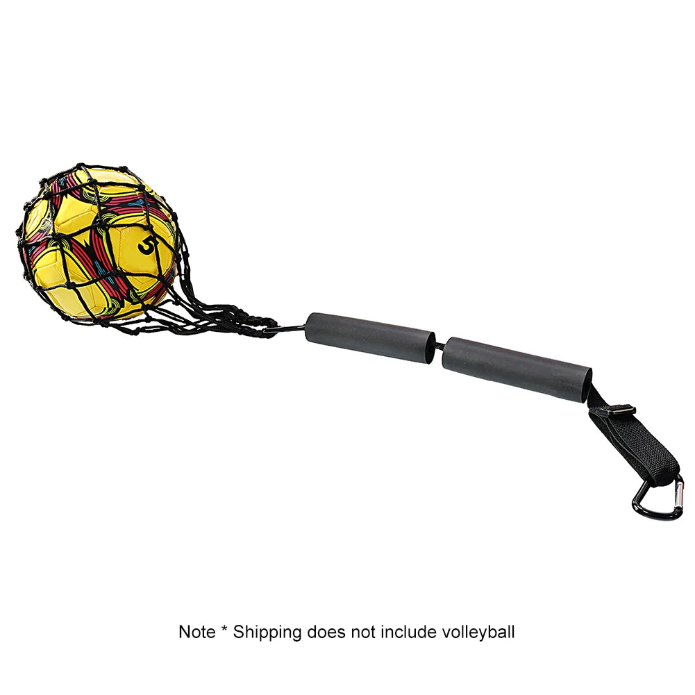 Volleyball Training Equipment Adjustable Serve Belt Assisted Practice Trainer Bouncing Training Rope Beach Volleyball Accessory