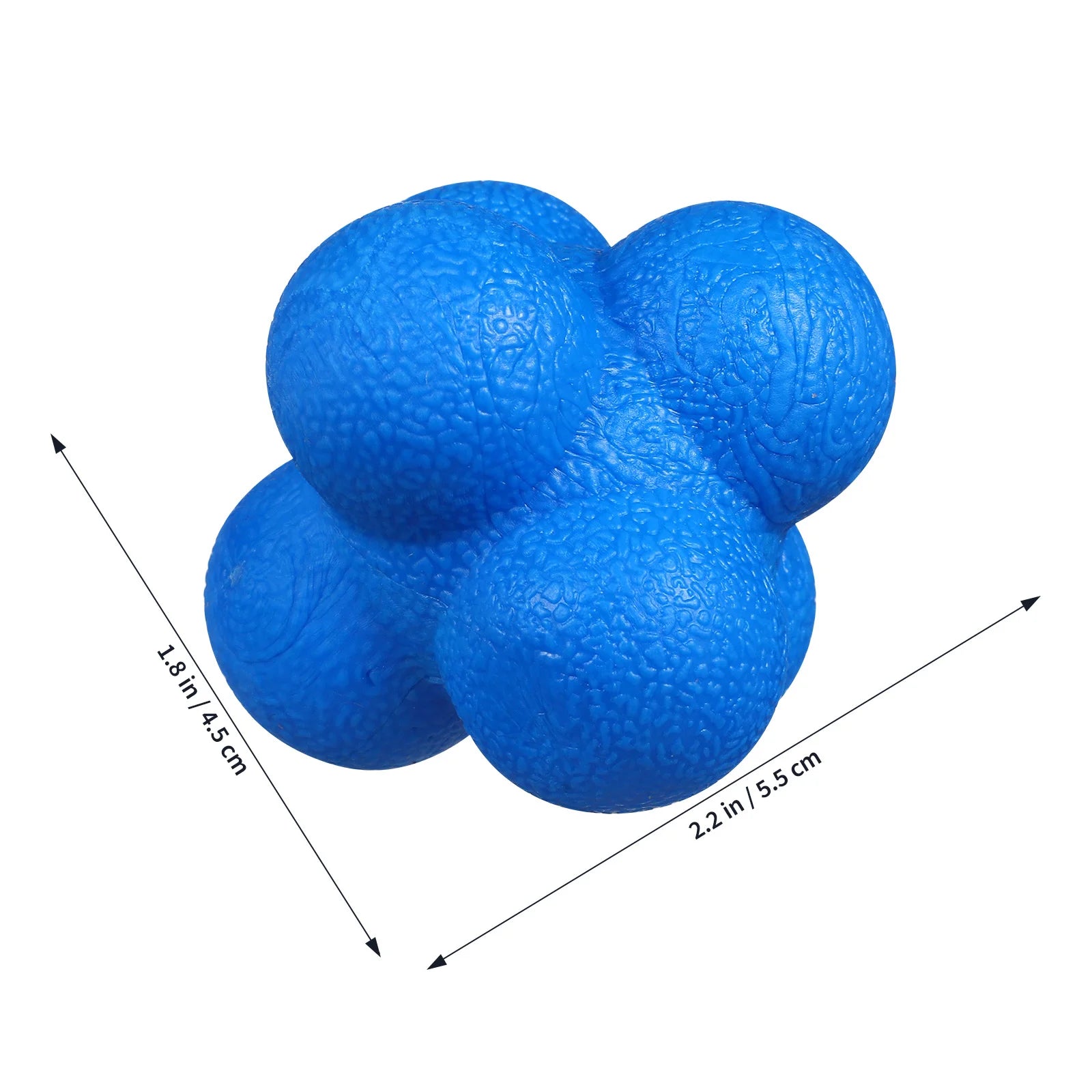 6 Pcs Reaction Ball Bounce Ball Reflex Equipment Agility Balls Fitness Balls Exercise Aids Sports Gear Training Accessories Six