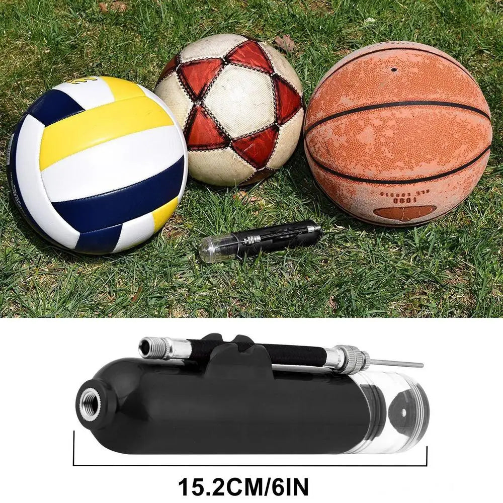 Sport Pump Portable Soccer Air Pump Ball Pump For Sports Balls Volleyball Football Accessories Equipment Inflation Devices &